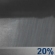 Wednesday Night: Slight Chance Rain Showers then Mostly Clear